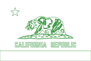 加州国旗标志