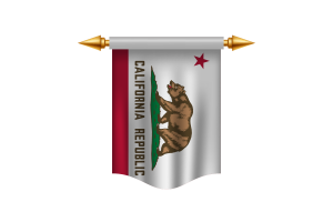 加州国旗皇家旗帜