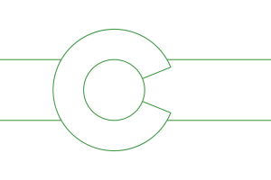 科罗拉多州旗帜符号