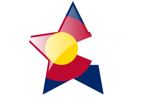 科罗拉多州旗星图标