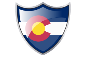 盾牌与科罗拉多州国旗