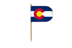 科罗拉多州旗帜桌旗