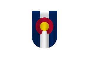 科罗拉多州旗帜矢量自由Dowanlod （SVG，PNG）