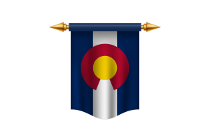 科罗拉多州旗帜皇家旗帜