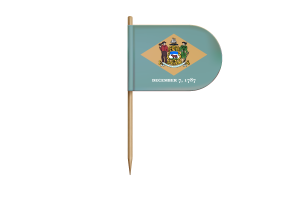 特拉华州旗帜桌旗