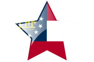 佐治亚州国旗星图标