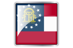 佐治亚州国旗广场图标