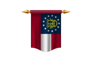 佐治亚州国旗皇家旗帜
