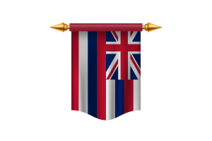 夏威夷国旗皇家旗帜