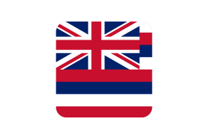夏威夷国旗方形圆形