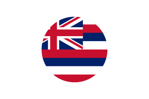 夏威夷旗帜矢量免费下载