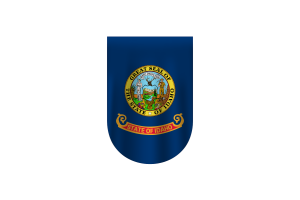 爱达荷州旗帜矢量免费下载（SVG，PNG）