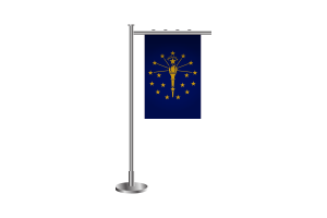 3d 印第安纳州站旗