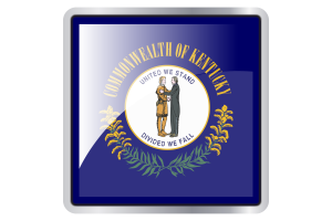 肯塔基州旗帜广场图标