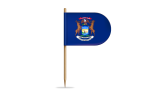 密歇根州旗帜桌旗