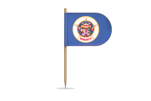 明尼苏达州旗帜桌旗