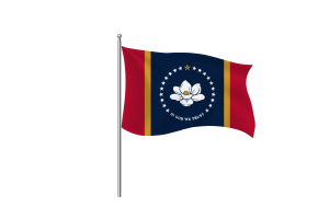 密西西比国旗剪贴画