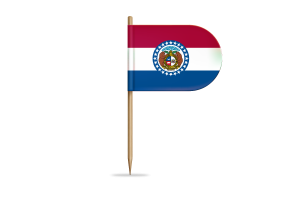 密苏里州旗帜桌旗