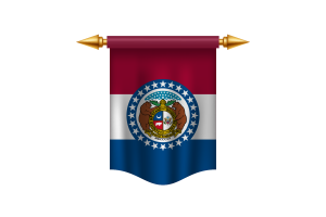 密苏里州旗帜皇家旗帜