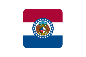 密苏里州国旗方形圆形