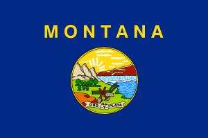 蒙大拿州国旗