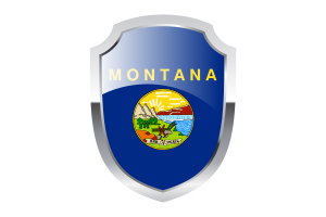 蒙大拿州盾牌标志
