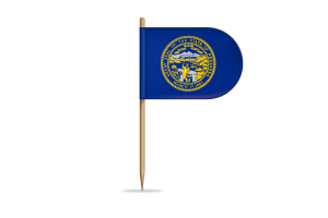 内布拉斯加州旗帜桌旗