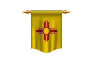 新墨西哥州国旗皇家旗帜
