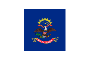 北达科他州国旗剪贴画