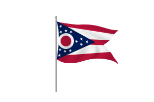 俄亥俄州国旗符号