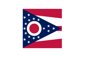 俄亥俄州国旗剪贴画