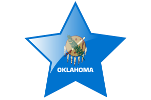 俄克拉荷马州国旗星图标
