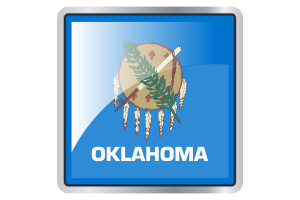 俄克拉荷马州旗帜广场图标