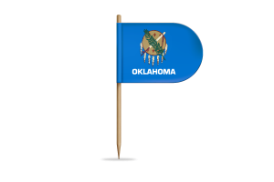 俄克拉何马州旗帜桌旗