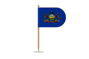 宾夕法尼亚州旗帜桌旗