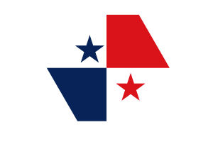 巴拿马国旗矢量免费 |SVG 和 PNG