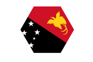巴布亚新几内亚国旗矢量免费 |SVG 和 PNG