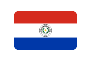 巴拉圭国旗三角形圆形