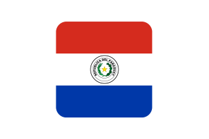 巴拉圭国旗方形圆形