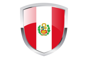 秘鲁国旗剪贴画