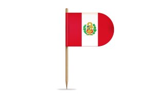 秘鲁国旗桌旗