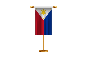 菲律宾礼仪旗帜矢量免费