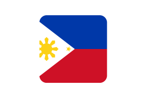 菲律宾国旗方形圆形