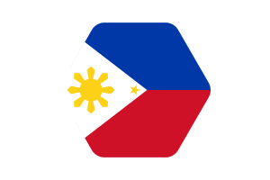 菲律宾国旗矢量插图