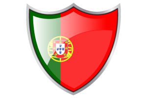盾牌与葡萄牙国旗