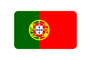 葡萄牙国旗三角形圆形