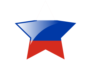 俄罗斯国旗星图标