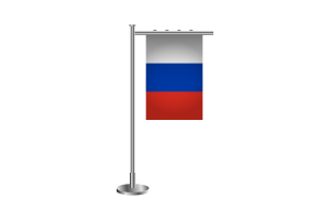 3d 俄罗斯站立旗