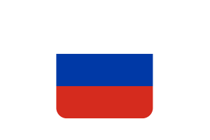 俄罗斯国旗方形圆形