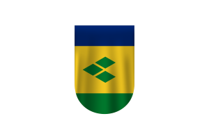圣文森特和格林纳丁斯国旗矢量免费下载 （SVG，PNG）